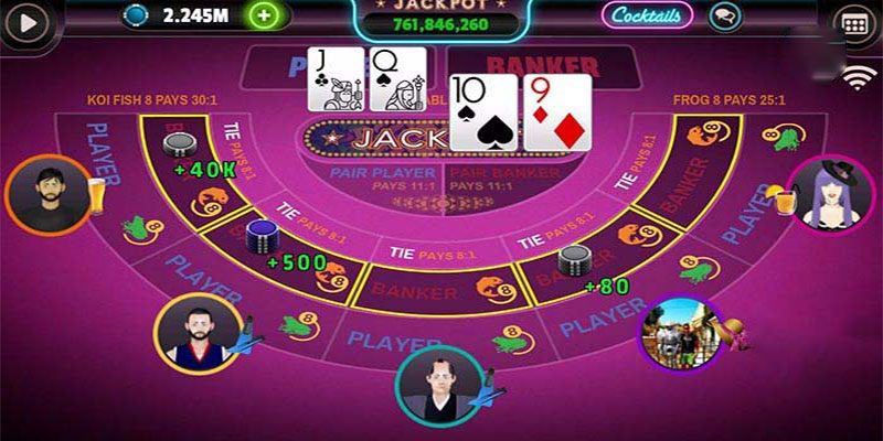 Trò chơi Baccarat và luật rút bài Baccarat