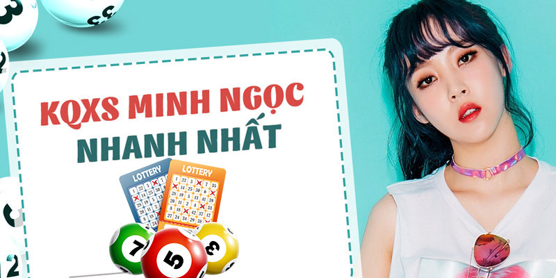 Giao diện xổ số Minh Ngọc bắt mắt