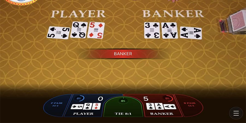 Chi tiết tinh tế trong hình ảnh thẻ bài baccarat