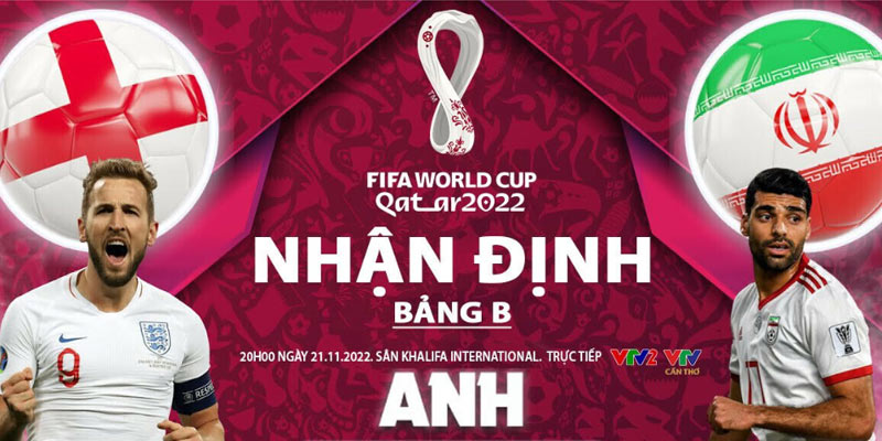 Nhận định kèo Anh vs Iran: Nhận định tỷ lệ giữa hai đội bóng