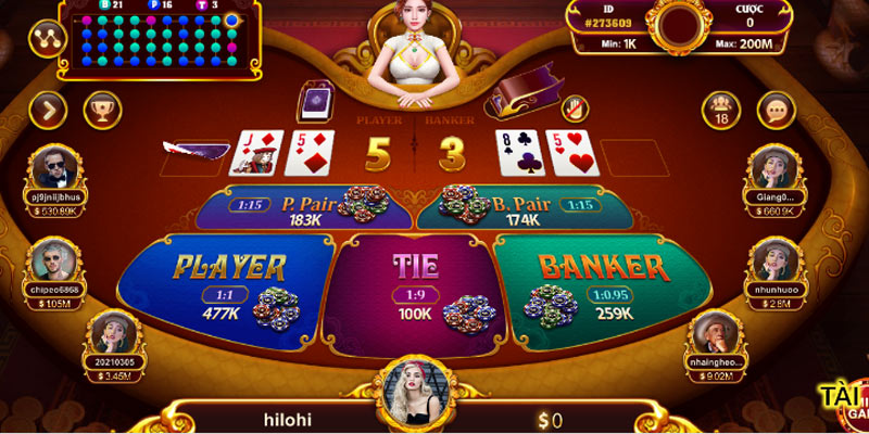 Các chiến lược chơi game bài Baccarat online