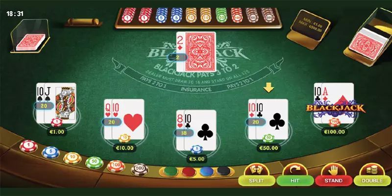 Tải bài blackjack thì bạn sẽ nhận được lợi ích gì